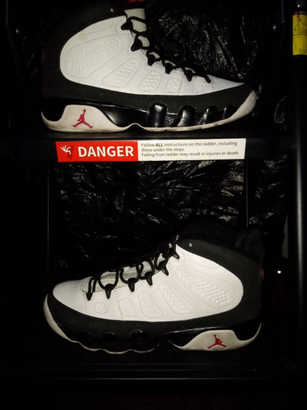 *DAMAGED* Jordan 9 Retro Space Jam GS 6Y
